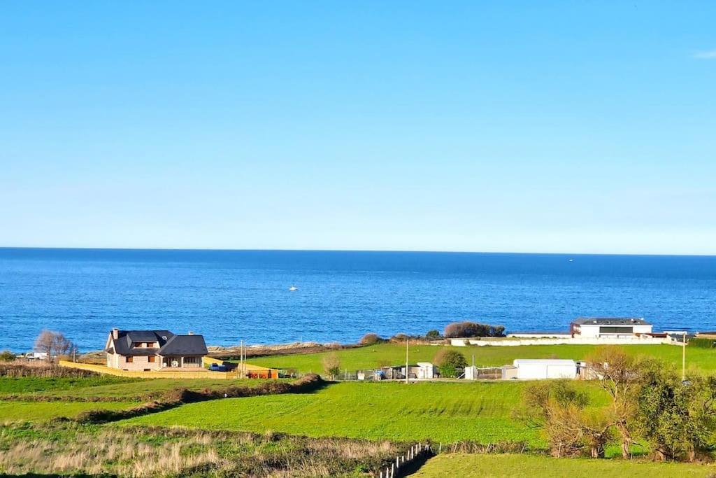 Apartamento Playa Con Terraza & Vistas Al Mar Foz Dış mekan fotoğraf